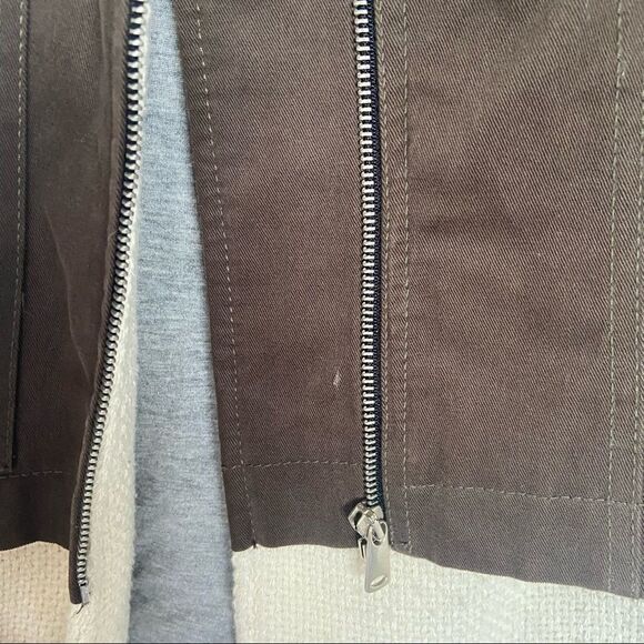 ZARA TRAFALUC Women’s Military Jacket SMALL - Picture 10 of 11